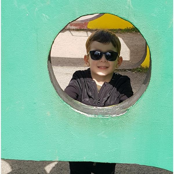 Ochelari de soare copii Polaroid PLD 8021/S MNV/Y2