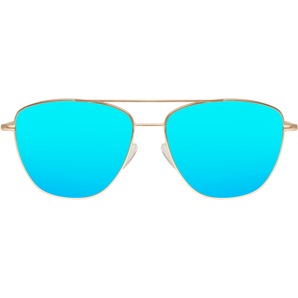 Ochelari de soare unisex Hawkers A1804 Karat Clear Blue Lax