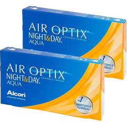 Alcon Air Optix Night & Day Aqua lunare 2 x 6 lentile / cutie