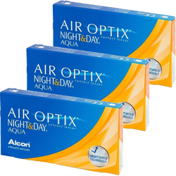 Air Optix Night & Day Aqua lunare 3 x 6 lentile/cutie