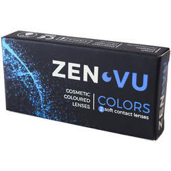 ZenVu Desire Honey - lentile de contact colorate caprui trimestriale - 90 purtari (2 lentile/cutie)