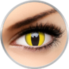 Crazy Cat Eye | lentile de contact colorate galbene anuale - 365 purtari (2 lentile/cutie)
