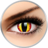 ColourVUE Crazy Dragon Eyes - lentile de contact colorate galbene anuale - 365 purtari (2 lentile/cutie)