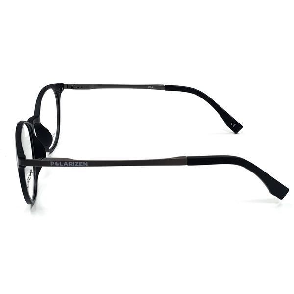 Rame ochelari de vedere unisex Polarizen CLIP-ON T6206 C09
