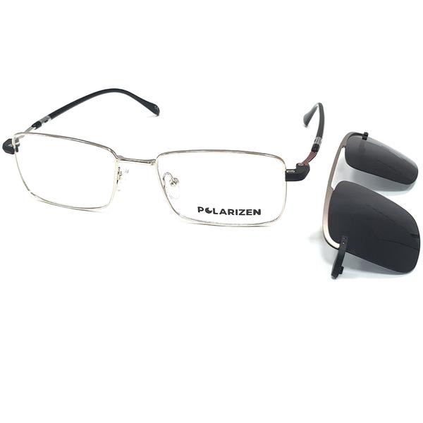 Rame ochelari de vedere barbati Polarizen CLIP-ON DC3043 C2