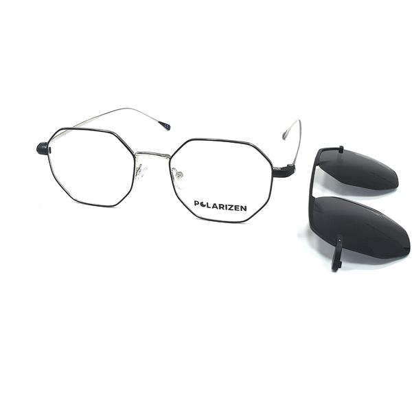 Rame ochelari de vedere unisex Polarizen CLIP-ON DC3044 C3