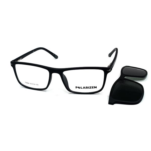 Rame ochelari de vedere barbati Polarizen CLIP-ON T6204 C9