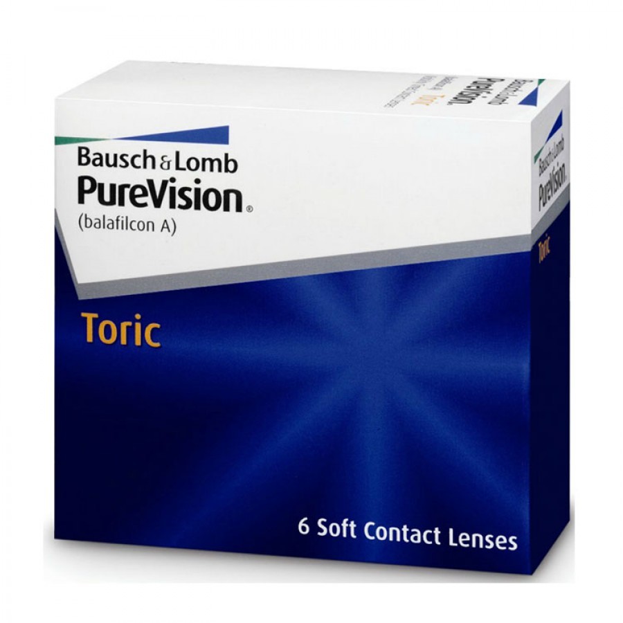 Bausch & Lomb Pure Vision Toric lunare 6 lentile / cutie