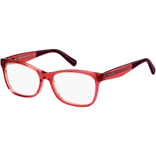 Rame ochelari de vedere dama Tommy Hilfiger TH 1483 XI9 RED TRANS