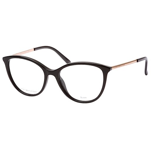 Rame ochelari de vedere dama Tommy Hilfiger TH 1590 807 BLACK Pret Mic lensa imagine noua