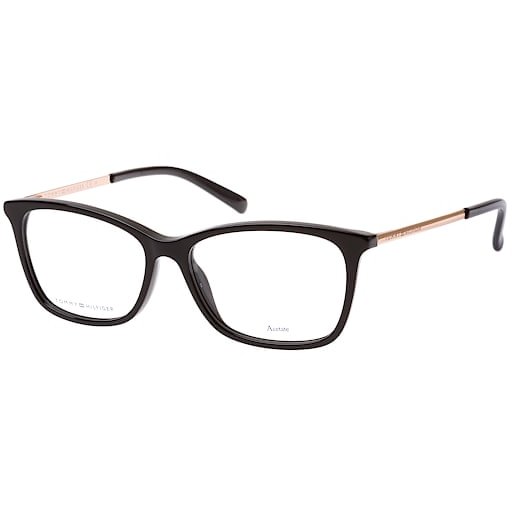 Rame ochelari de vedere dama Tommy Hilfiger TH 1589 807 BLACK Rame ochelari de vedere 2023-09-22