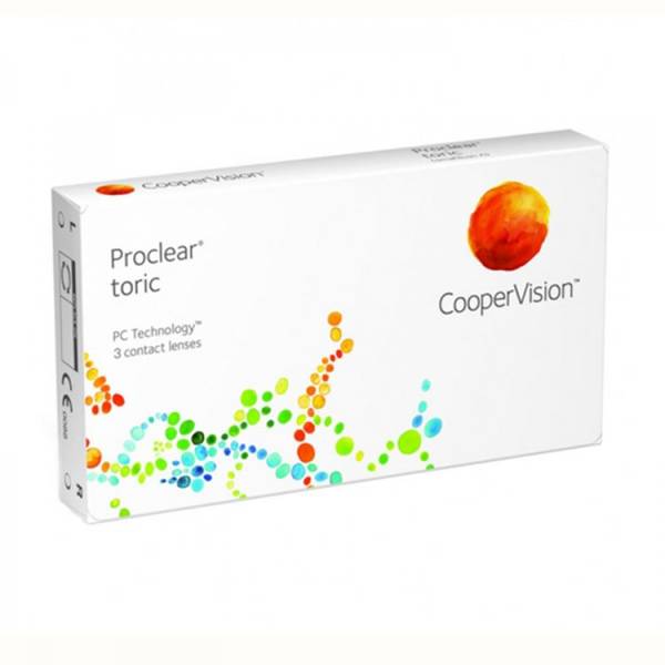 Cooper Vision Proclear Toric lunare 3 lentile / cutie