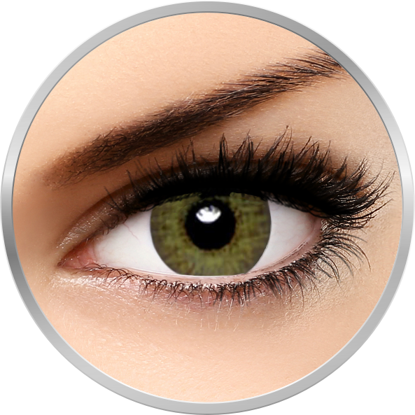 Air Optix Colors Gemstone Green – lentile de contact colorate verzi lunare – 30 purtari (2 lentile/cutie)