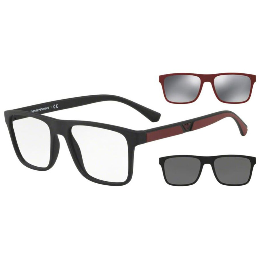 Rame ochelari de vedere barbati Emporio Armani CLIP-ON EA4115 50421W Emporio Armani 2023-09-22