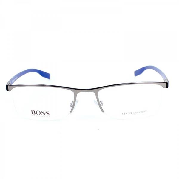 Rame ochelari de vedere barbati Boss (S) 0610 H1G MT DARK BLACK BLUE