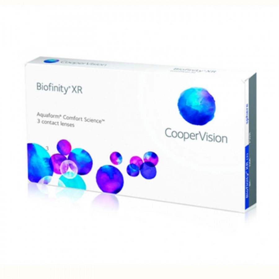 Cooper Vision Biofinity XR lunare 3 lentile / cutie Biofinity imagine noua