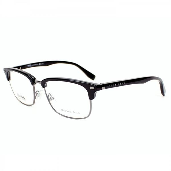 Rame ochelari de vedere barbati Boss (S) 0711 W3H BLACK DARK RUTH