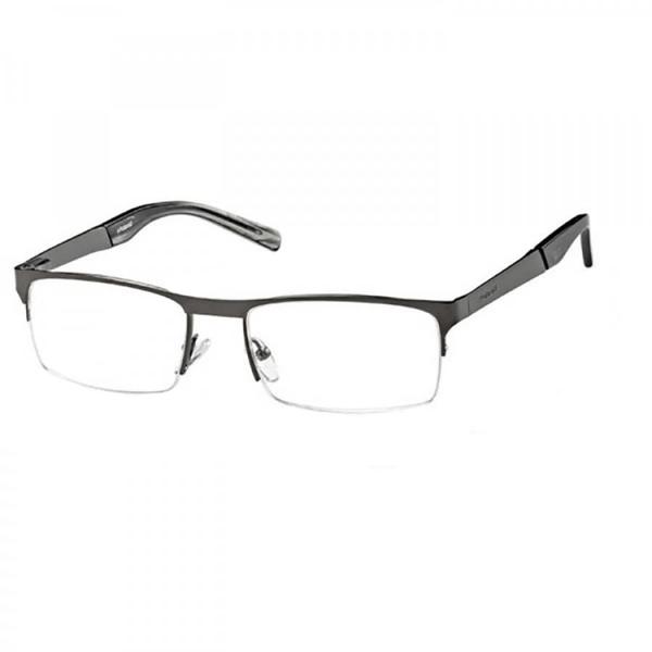 Rame ochelari de vedere barbati Polaroid PLD 1P 001 R80 SMTT DARK RUTHENIUM