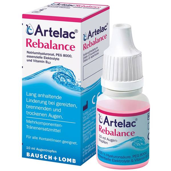 Bausch & Lomb Picaturi oftalmice Artelac Rebalance 10ml