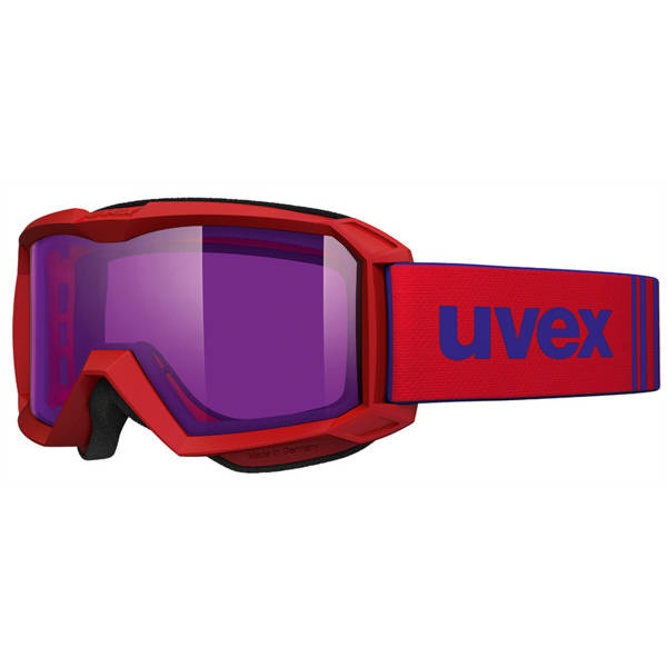 Ochelari schi pentru copii UVEX Flizz Stimu Lens red