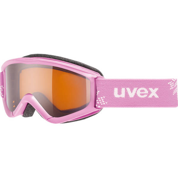 Ochelari schi pentru copii si adolescenti UVEX Speedy Pro pink-snowflake 55.3.819.0912