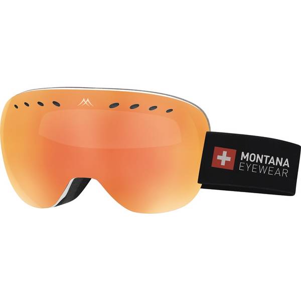 Montana-Sunoptic Ochelari de ski pentru adulti Montana MG10A black/red revo