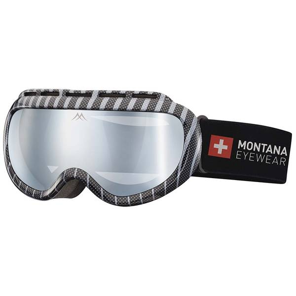 Montana-Sunoptic Ochelari de ski pentru copii Montana MG14 Smoke / silver mirror