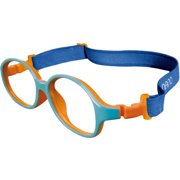 Nano Vista Rame ochelari de vedere copii Nano Kids NAO53444 CELESTE NARANJA