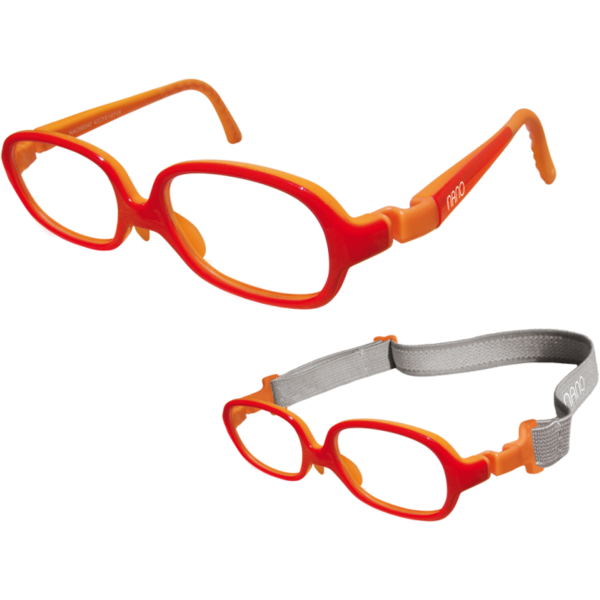 Nano Vista Rame ochelari de vedere copii Nano Kids NAO58342 RED/ORANGE
