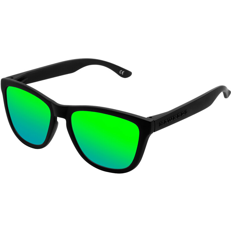 Ochelari de soare unisex Hawkers O18TR02 Carbon Black Emerald One