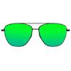 Ochelari de soare unisex Hawkers A02 Black Emerald Lax