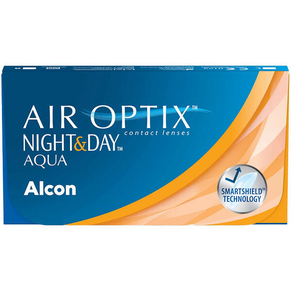 Alcon Air Optix Night & Day Aqua lunare 3 lentile/cutie