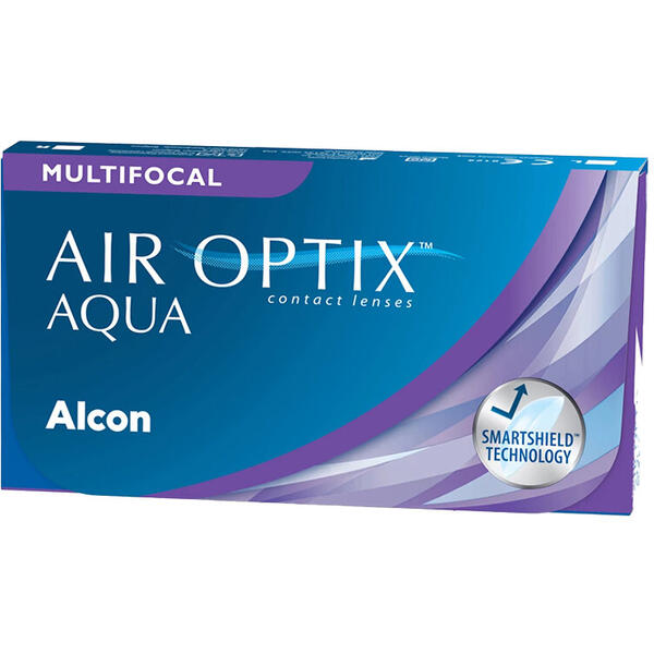 Alcon Air Optix Aqua Multifocal lunare 3 lentile/cutie