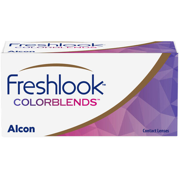 Alcon Freshlook Colorblends Green - lentile de contact colorate verzi lunare - 30 purtari (2 lentile/cutie)