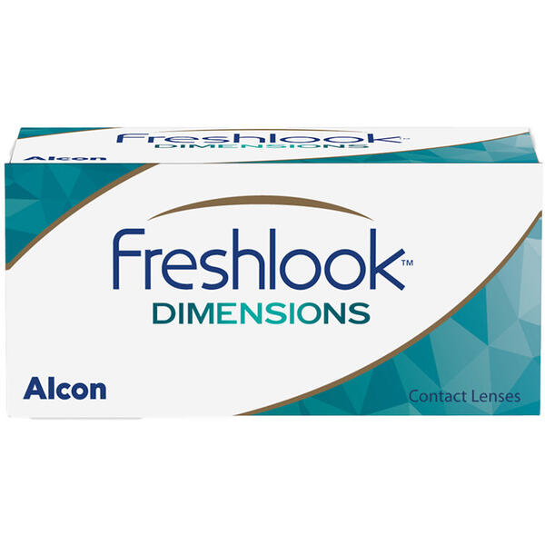 Alcon Freshlook Dimensions Carribean Aqua 30 de purtari 2 lentile/cutie