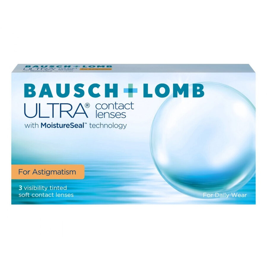Bausch & Lomb Ultra For Astigmatism Lunare - 3 Lentile / Cutie