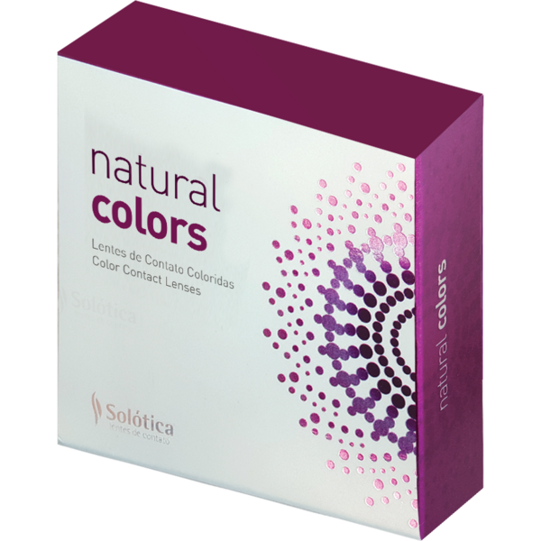 Solotica Natural Colors Avela - lentile de contact colorate caprui anuale - 365 purtari (2 lentile/cutie)