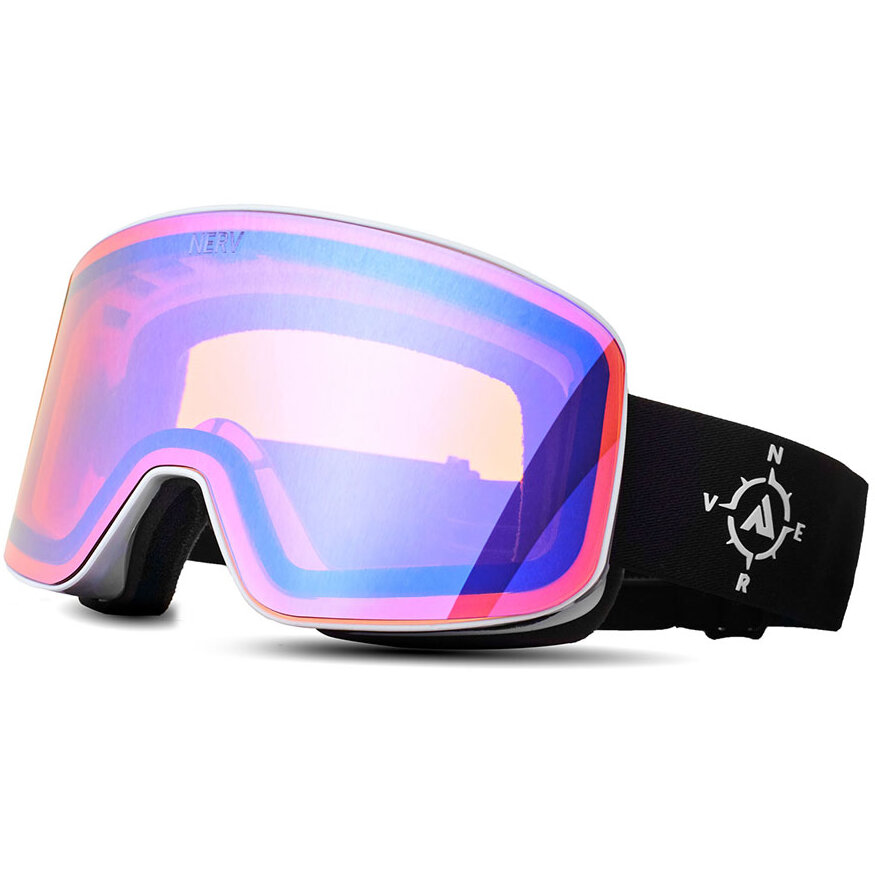 Ochelari de ski NERV COMPASS BLACK PURPLE Pret Mic lensa imagine noua
