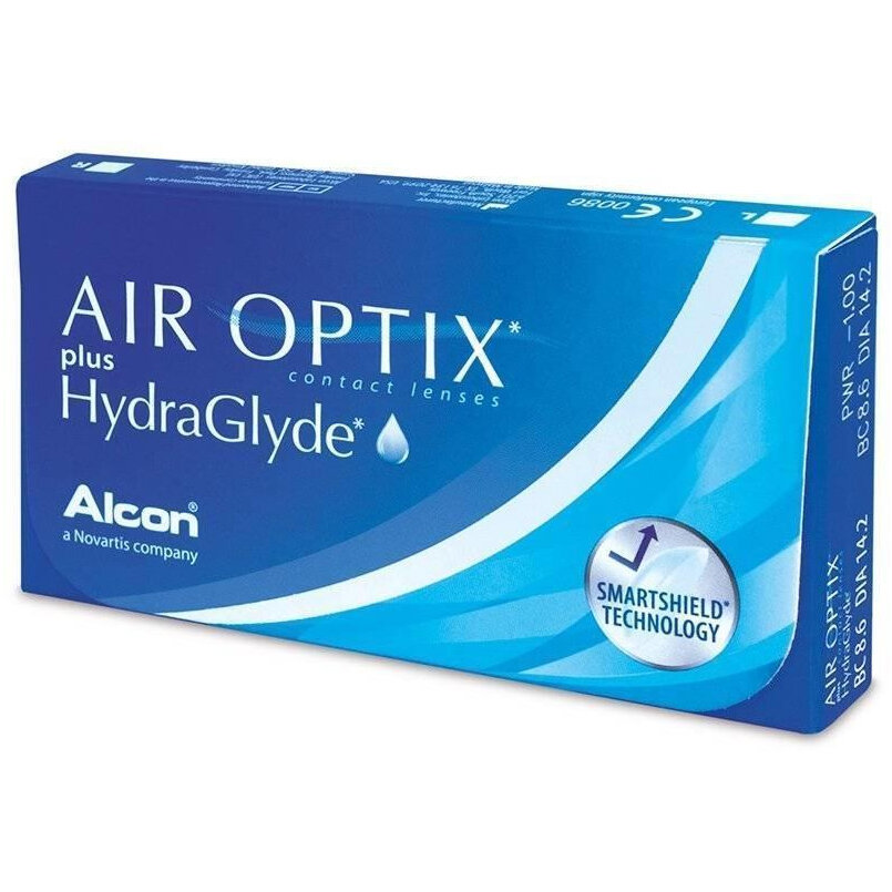 Air Optix plus HydraGlyde lunare 6 lentile/cutie AIR poza 2022