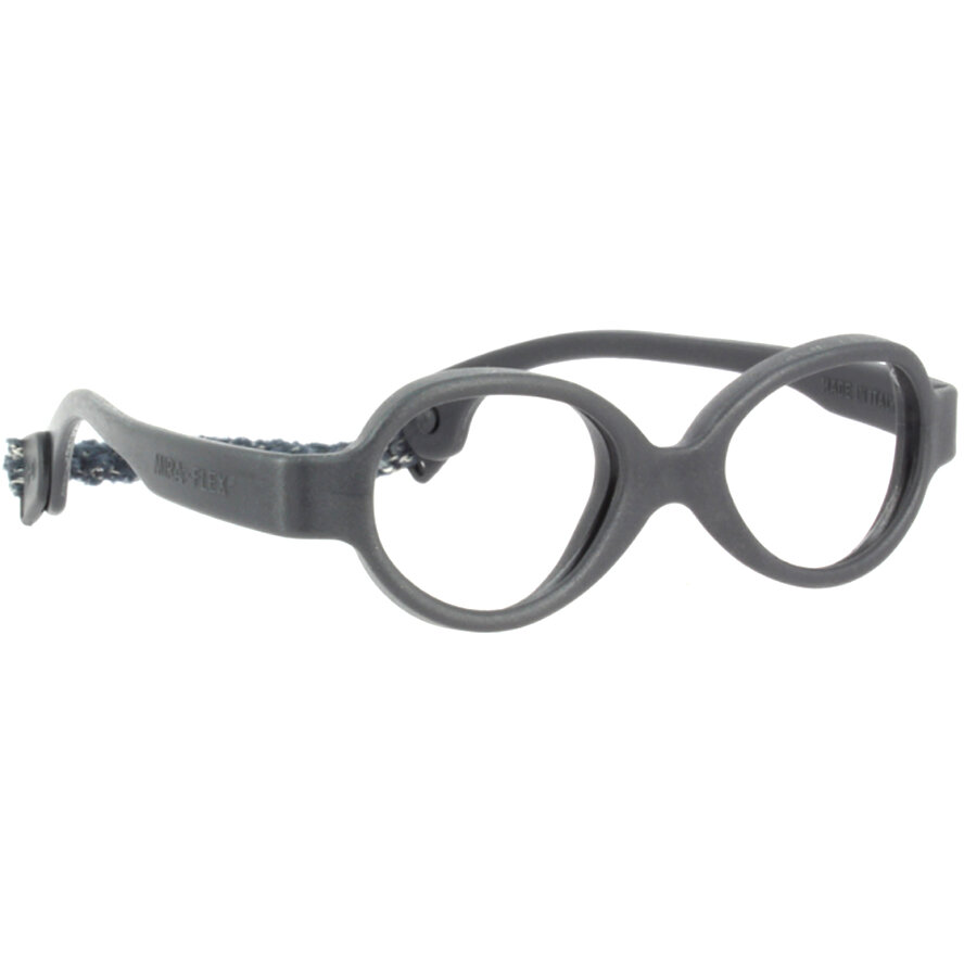Rame ochelari de vedere copii Miraflex BABY ZERO J BLACK lensa imagine noua