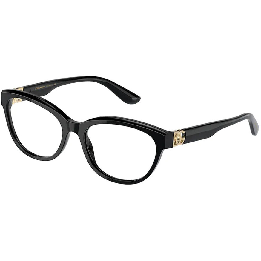Rame ochelari de vedere dama Dolce & Gabbana DG3342 501 Rame ochelari de vedere