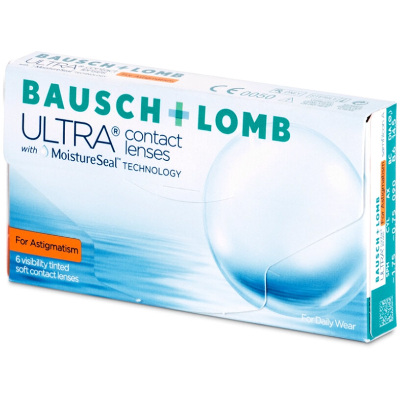 Bausch & Lomb ULTRA for Astigmatism lunare – 6 lentile / cutie astigmatism imagine noua