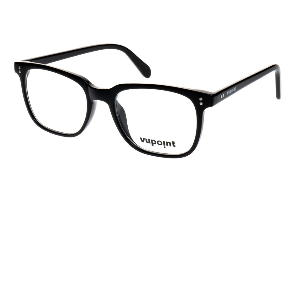 Rame ochelari de vedere unisex vupoint WD0030 C1 BLACK Black imagine noua