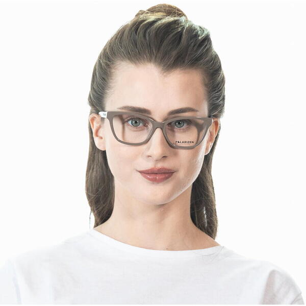 Ochelari dama cu lentile pentru protectie calculator Polarizen PC PZ1006 C014