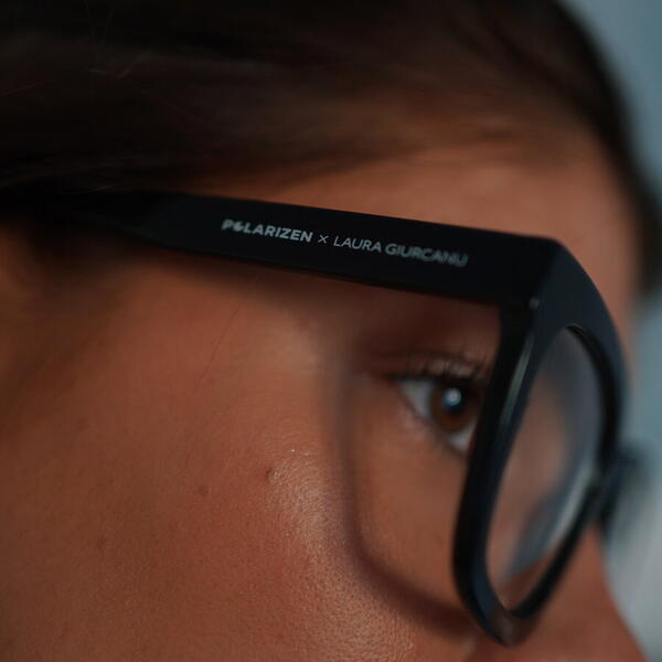 Rame ochelari de vedere unisex Polarizen x Laura Giurcanu AS6378 C1