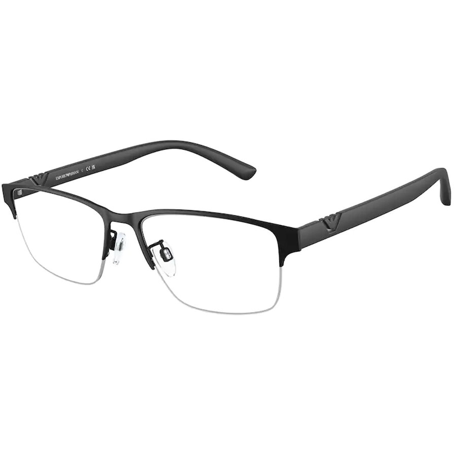 Rame ochelari de vedere barbati Emporio Armani EA1138 3001 Pret Mic Emporio Armani imagine noua
