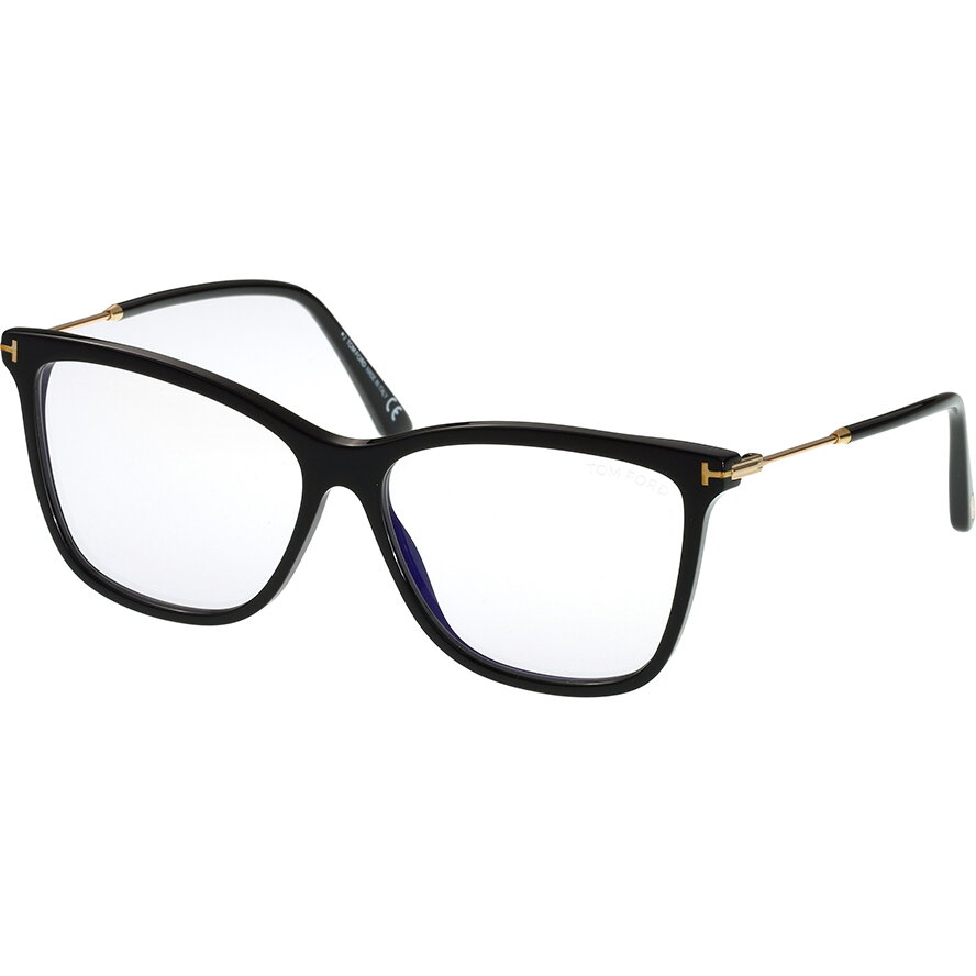 Rame ochelari de vedere dama Tom Ford CLIP-ON FT5824B 001 Rame ochelari de vedere
