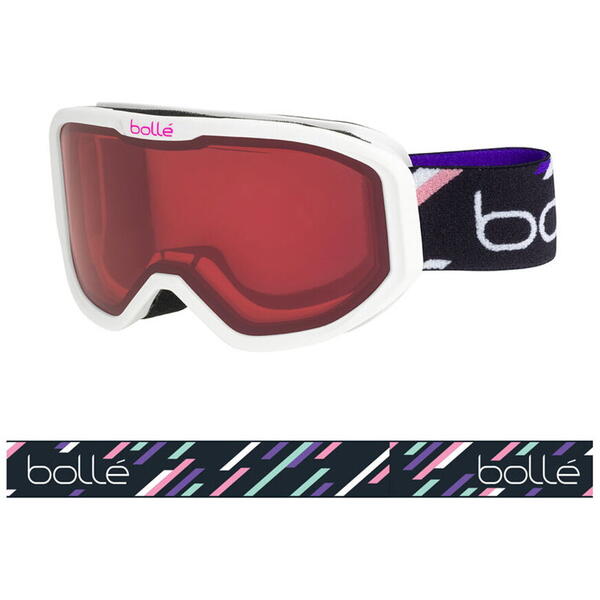 Ochelari de ski pentru copii BOLLE 22068 INUK White Purple Matte  