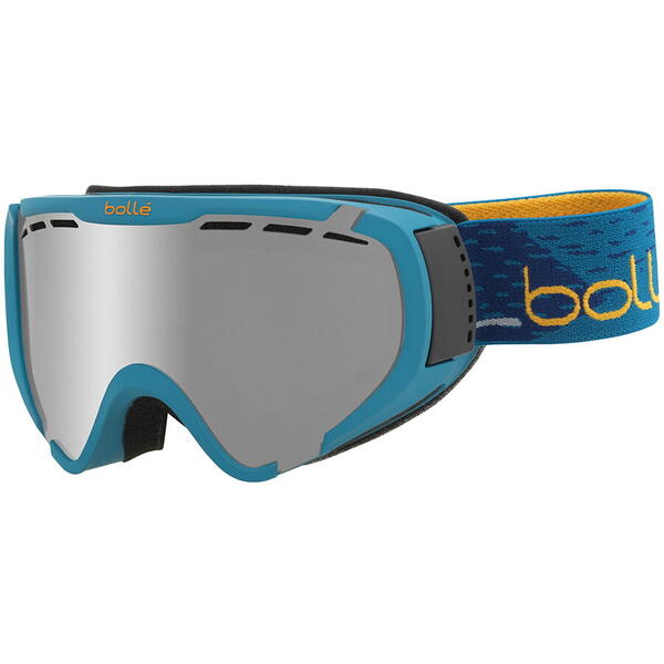 Ochelari de ski pentru copii BOLLE 21954 EXPLORER OTG Matte Petrol Blue - Black Chrome  