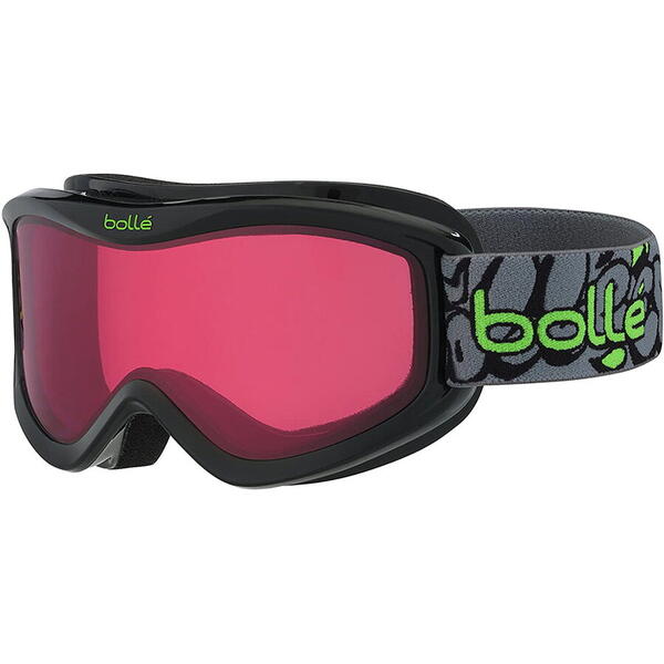 Ochelari de ski pentru copii BOLLE Jr. VOLT Black Graffiti - Vermillon®  